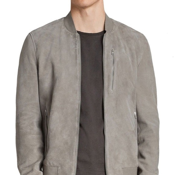 Allsaints suede bomber jacket Clearance
